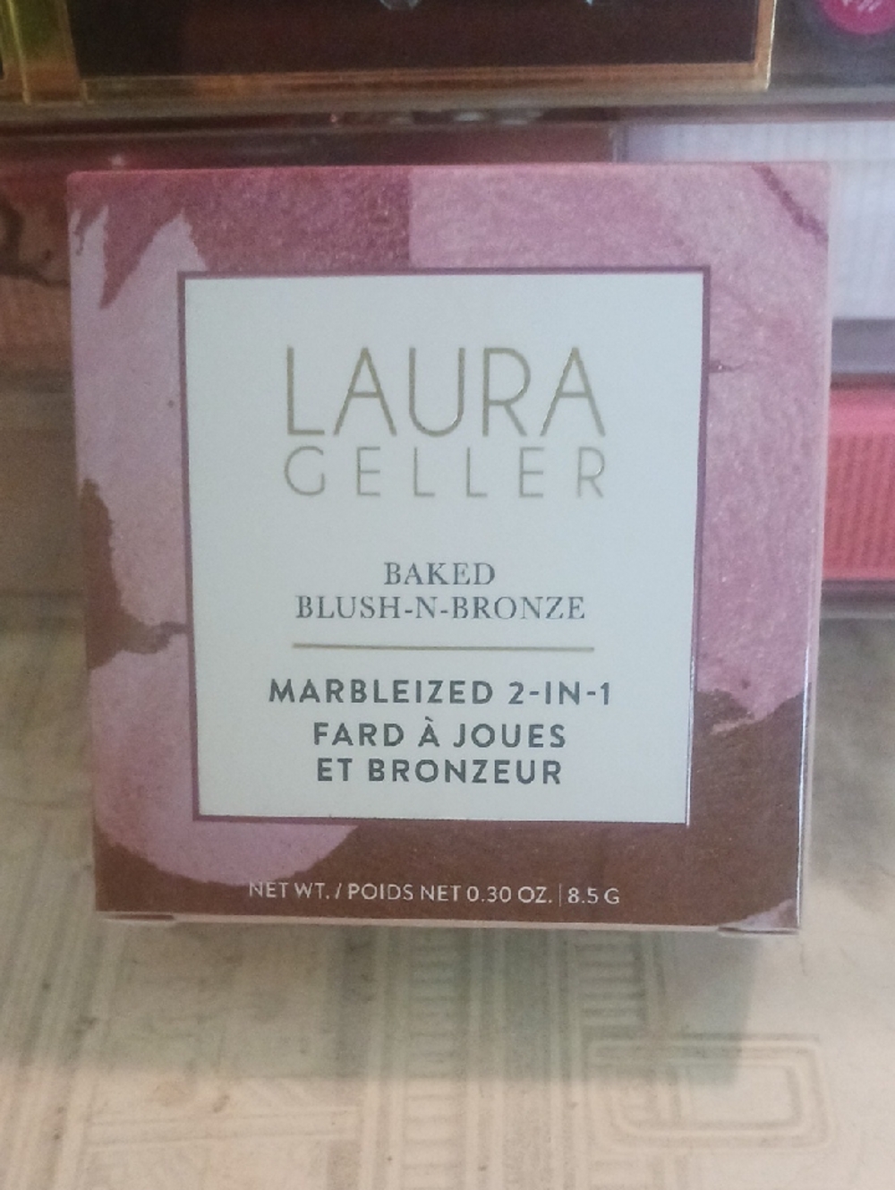 Laura Gellar Baked Blush - N - Bronze Marbelized 2 - In - 1